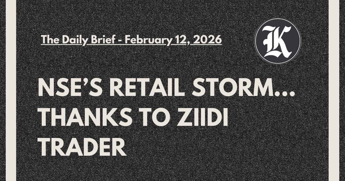 NSE’s Retail Storm...thanks to Ziidi Trader