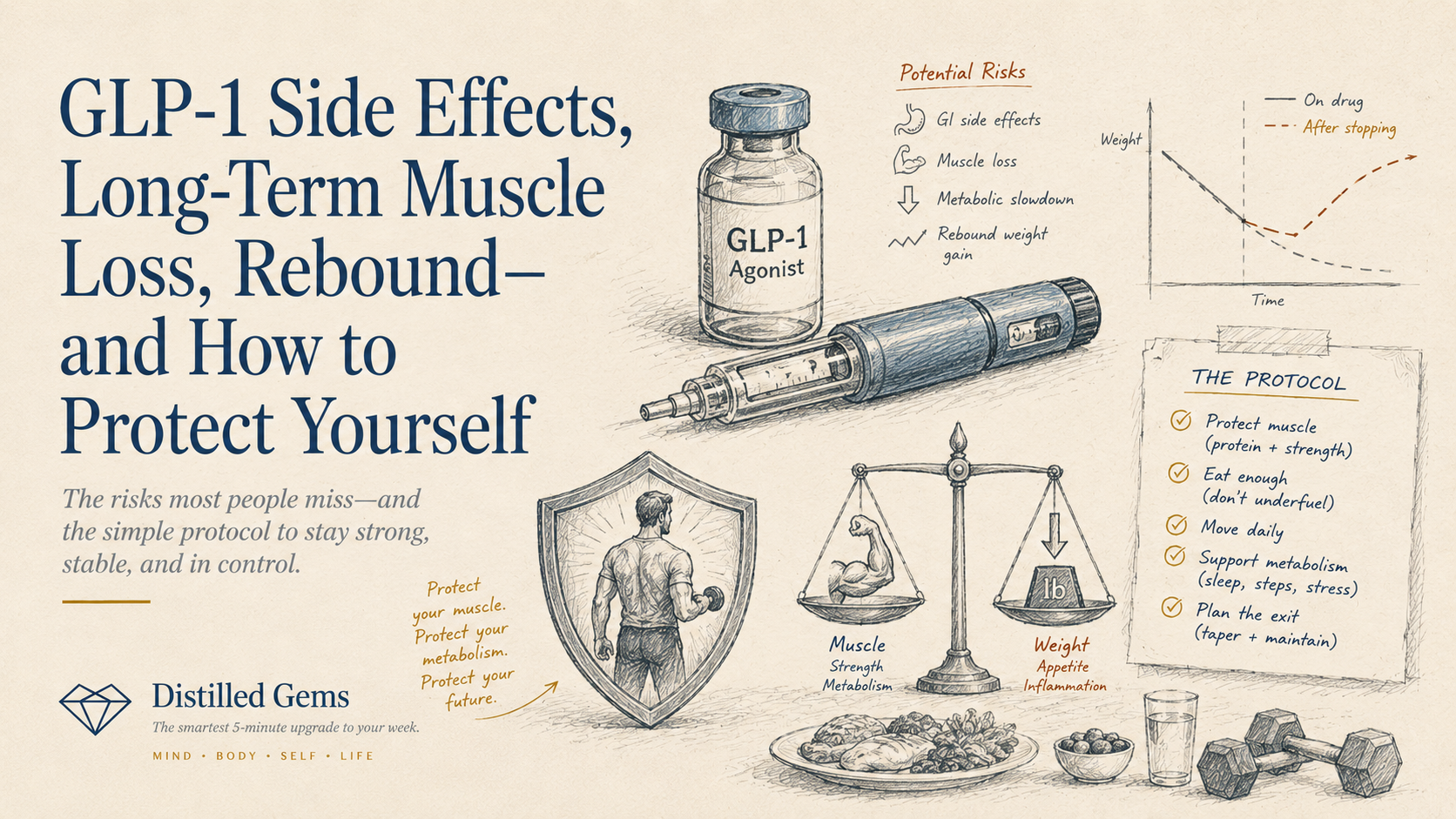 does glp-1 cause muscle loss GLP-1 Side Effects Long Term: Muscle Loss & How to Prevent It