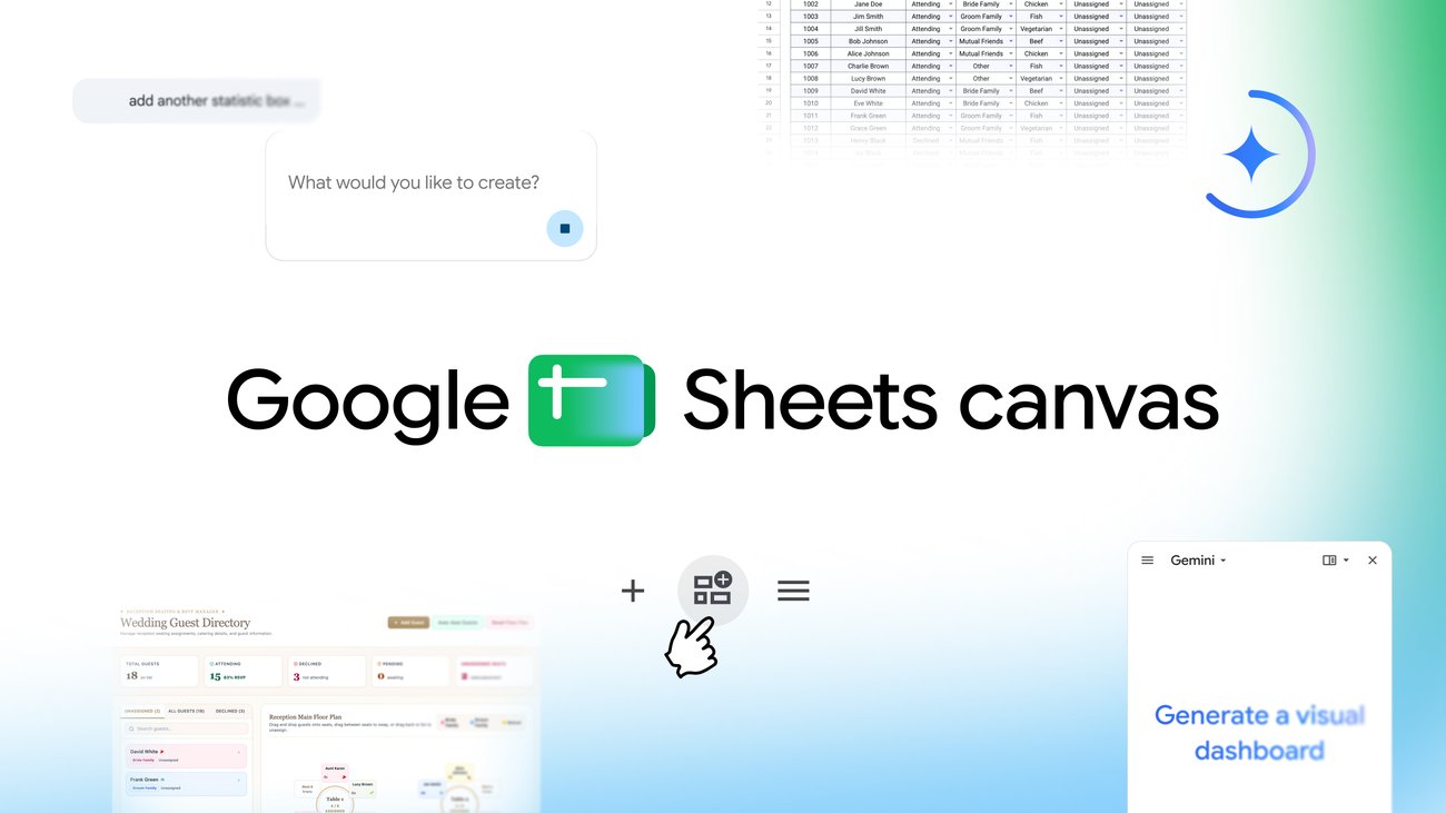 Google Sheets Canvas