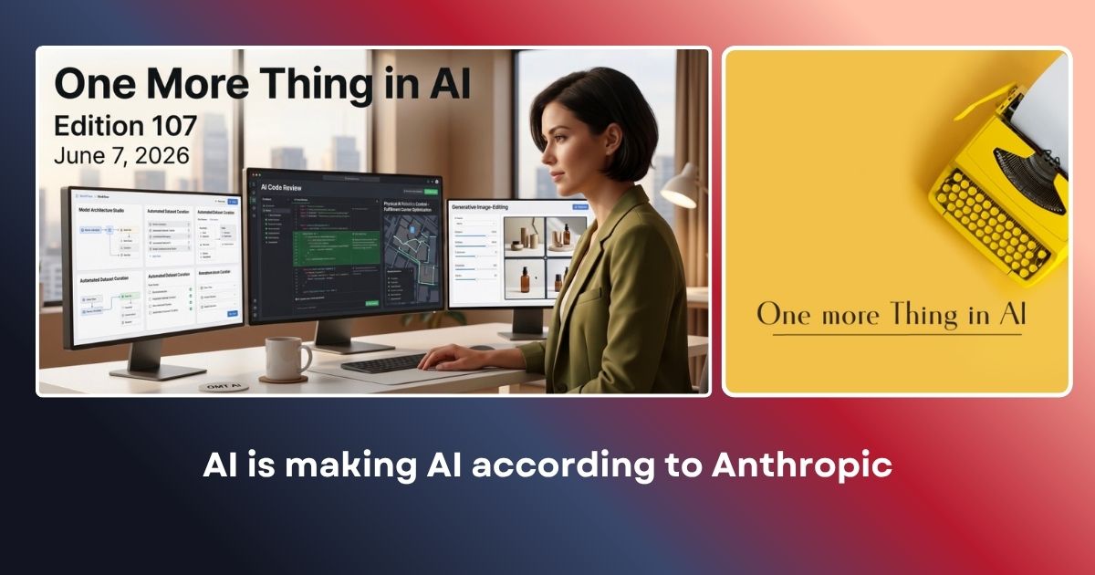 AI is starting to build AI says Anthropic