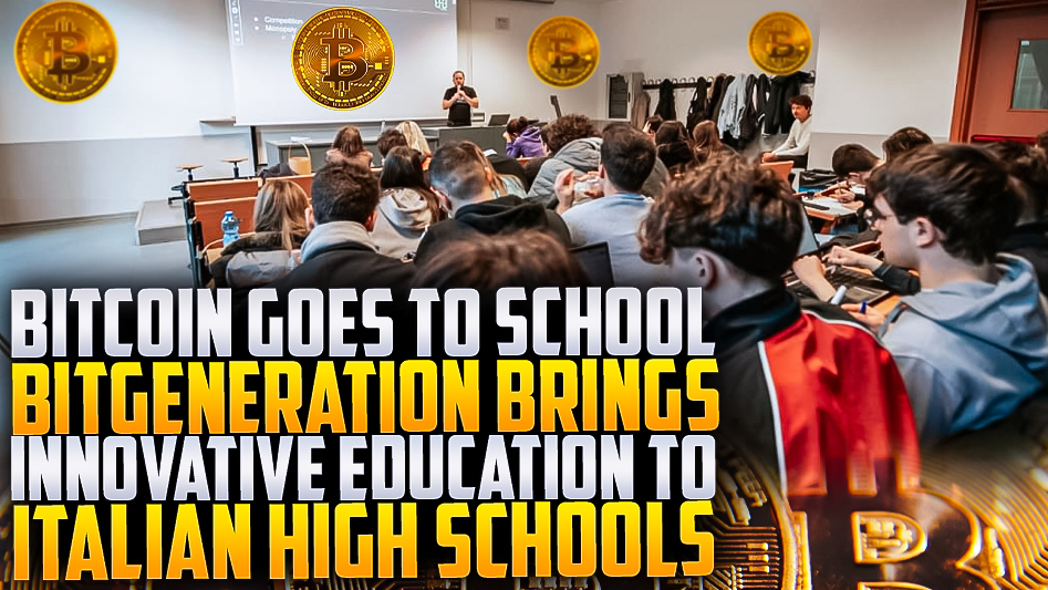 ⚡Bitcoin-Based Learning Comes to Italian High Schools