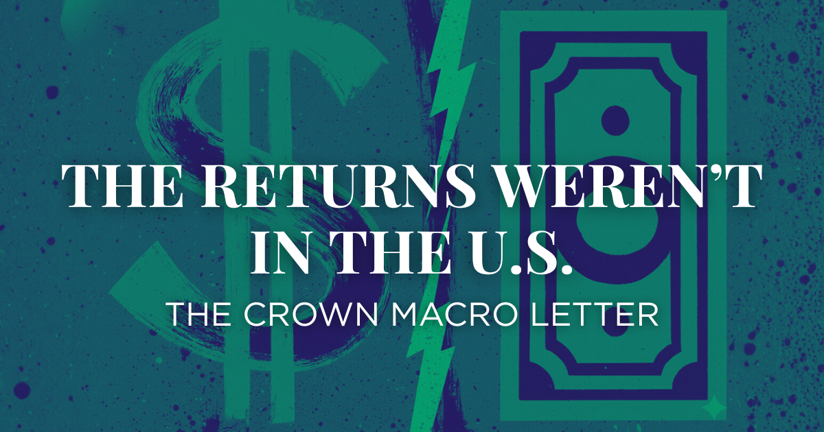 The Shift: The Returns Weren’t in the U.S.