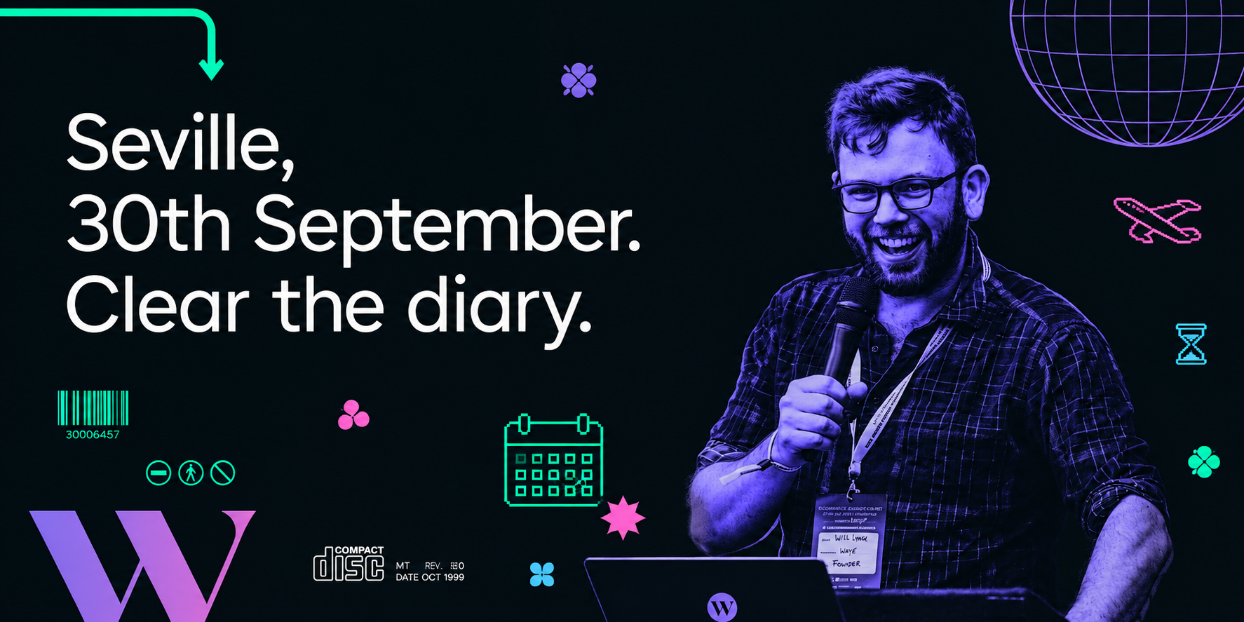 Seville, 30th September. Clear the diary.