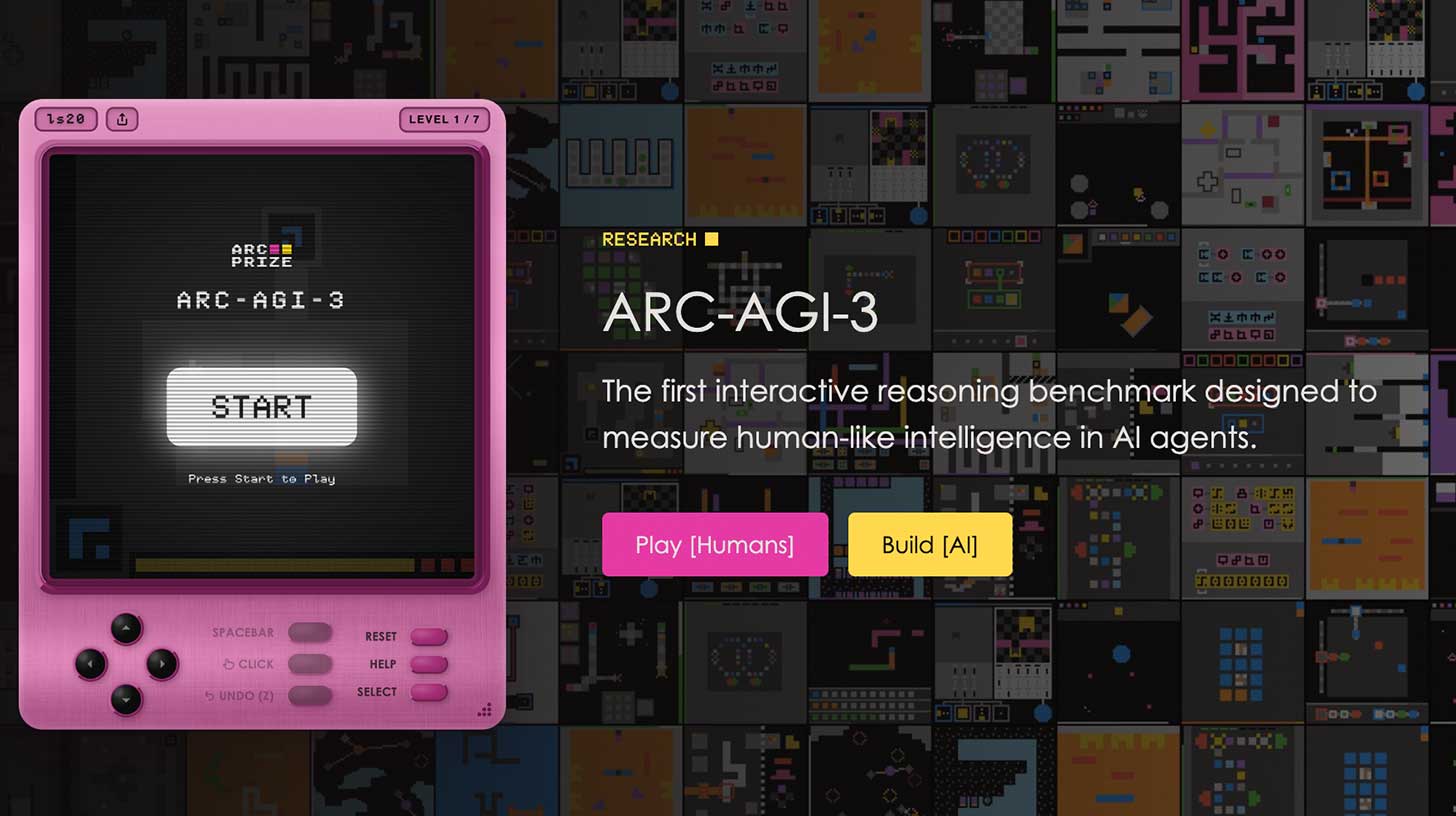 ARCAGI3 sınır yapay zeka puan tablosunu sıfırlıyor