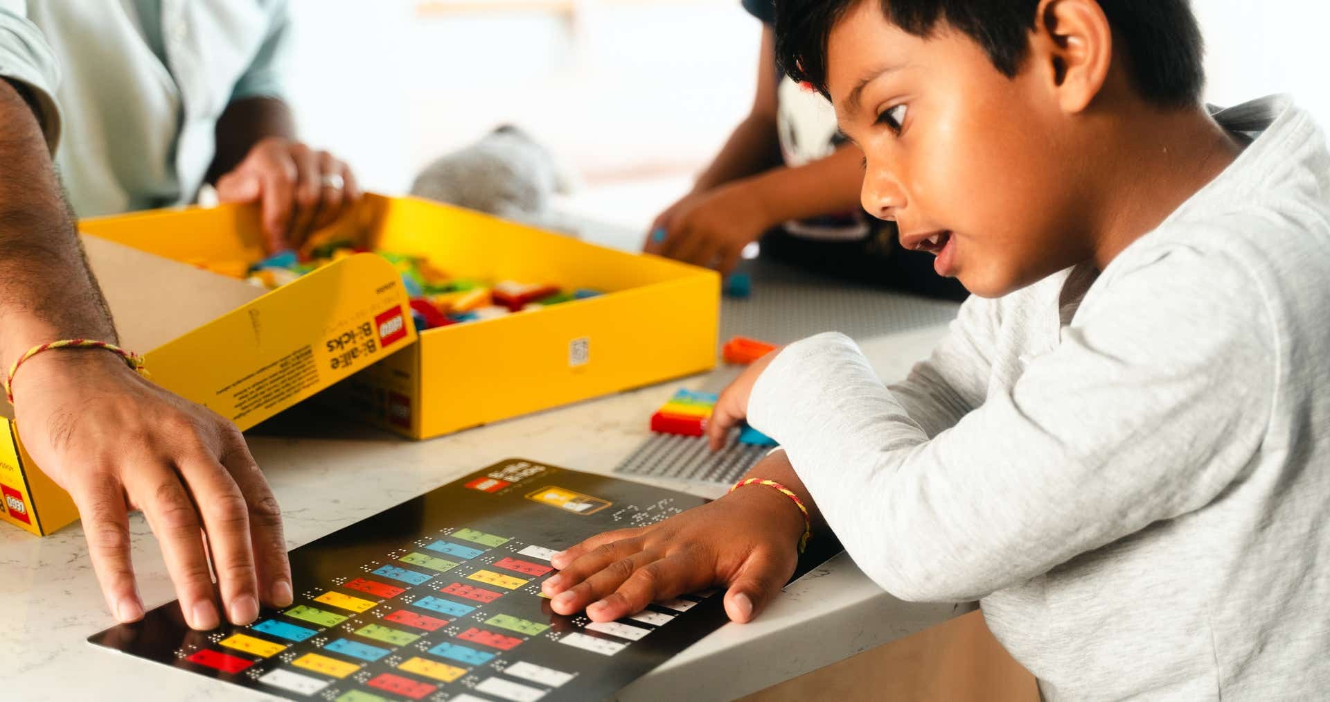 LEGO’s Braille Bricks Allow Those Without Sight To Build Masterpieces