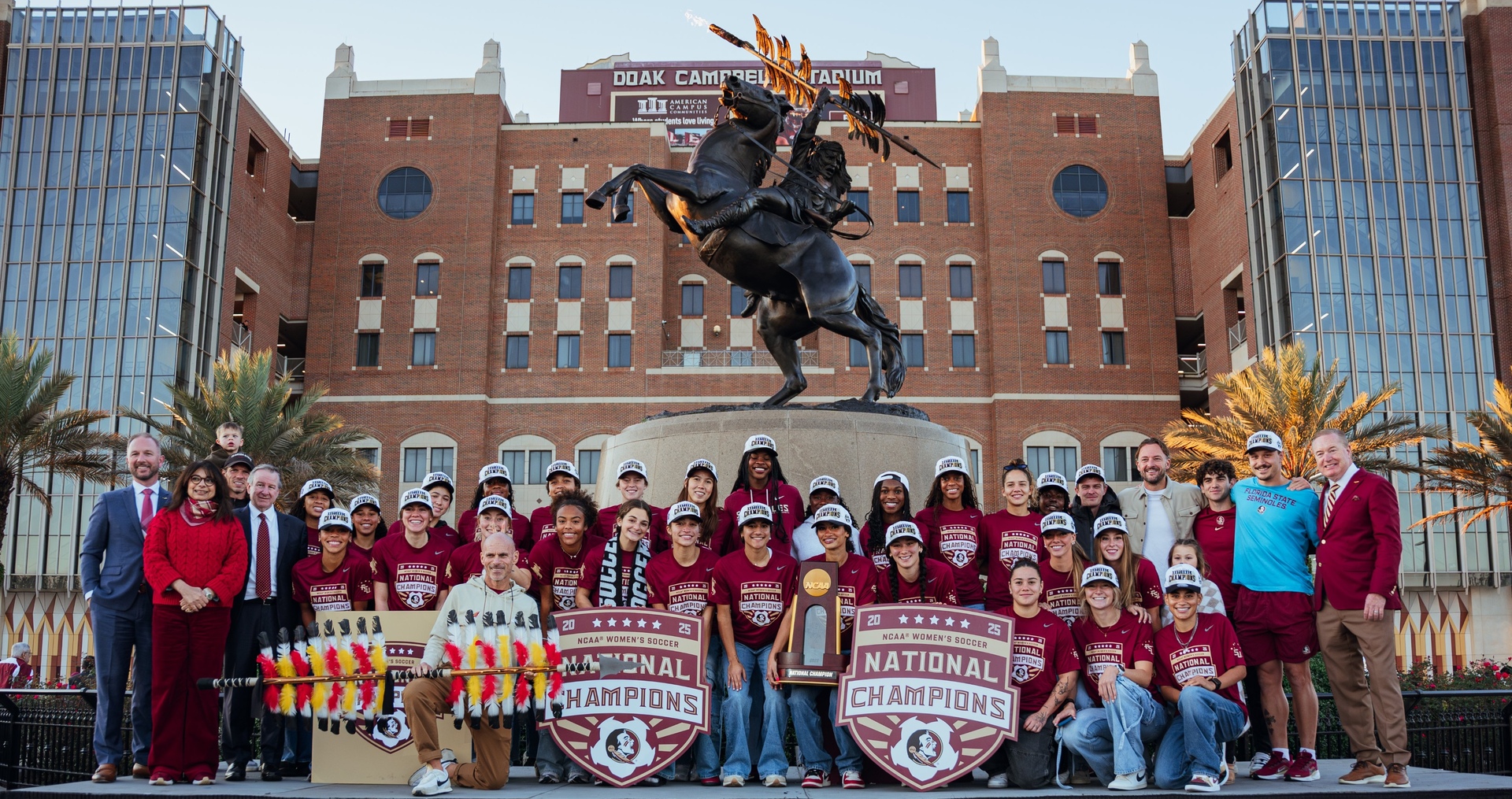 Celebrating a soccer team's title, a dynasty and FSU's standard of ...