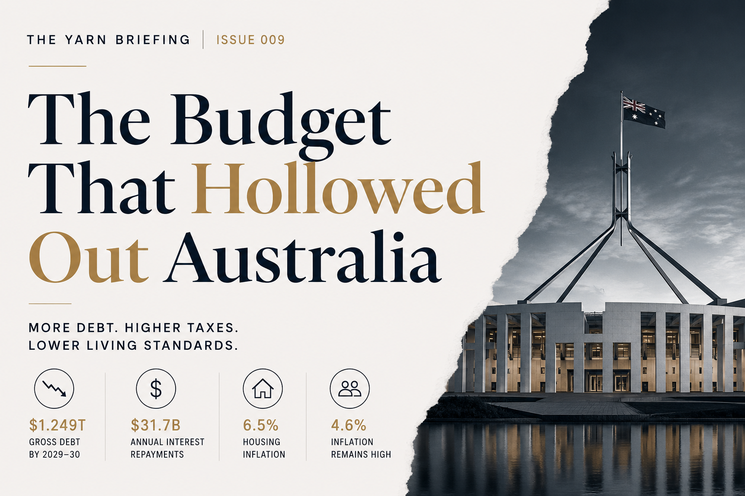 The Yarn Briefing | Issue 009: How Australia Became Rich and Weak