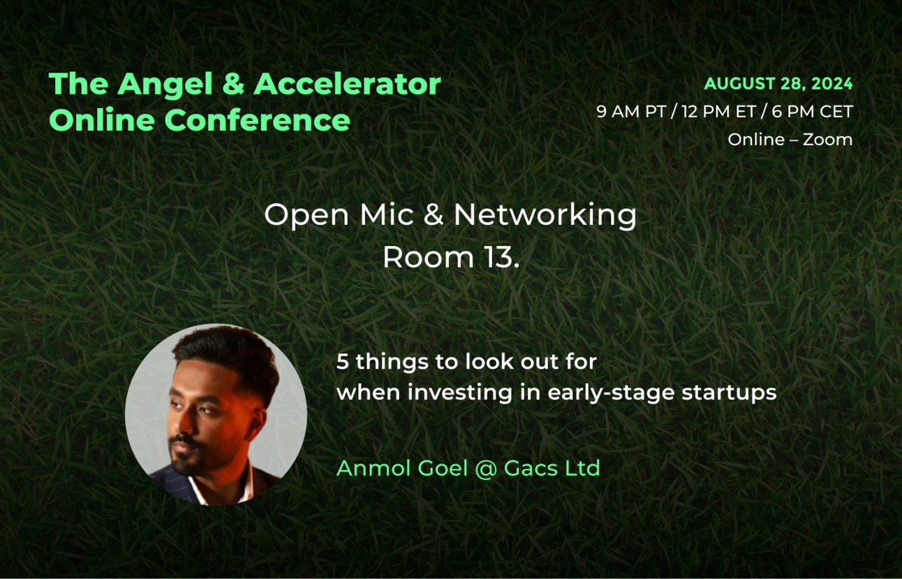 Unlock Exclusive Insights at the Angel & Accelerator Online Conf!