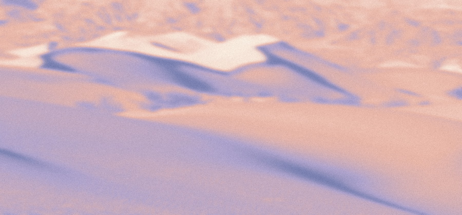 Desert dunes in pastel dusk light