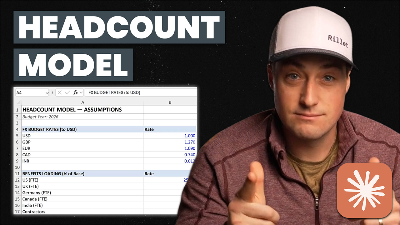 How to Build a Headcount Model Using Claude + Excel