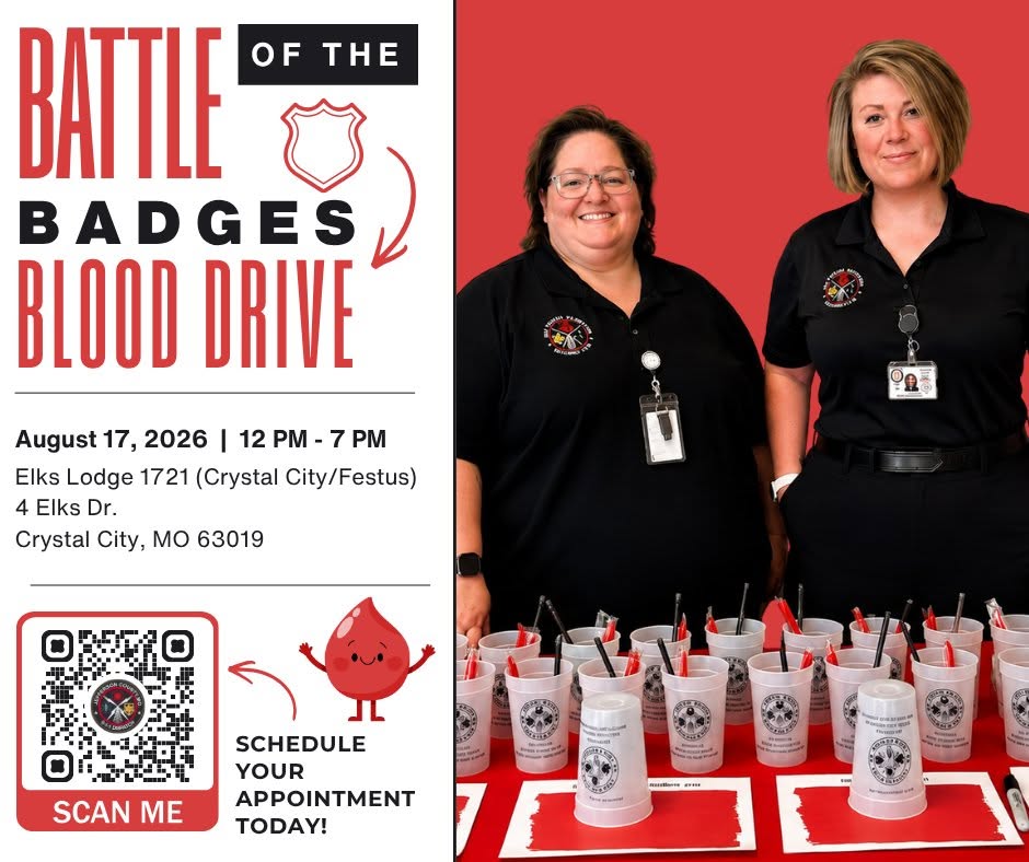 Battle of the Badges Blood Drive August 17