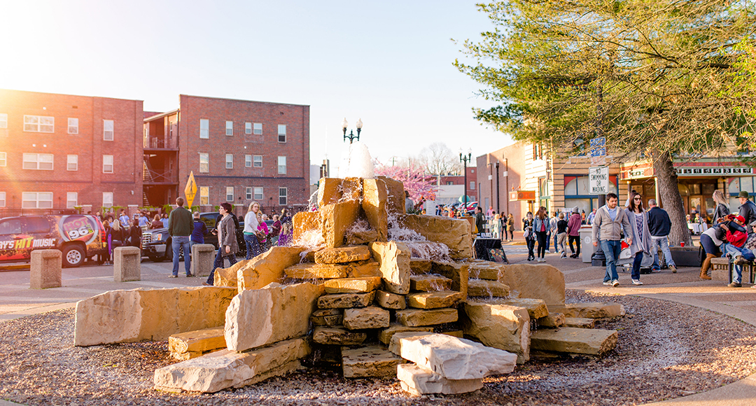 Haynie's Corner Arts District in Evansville