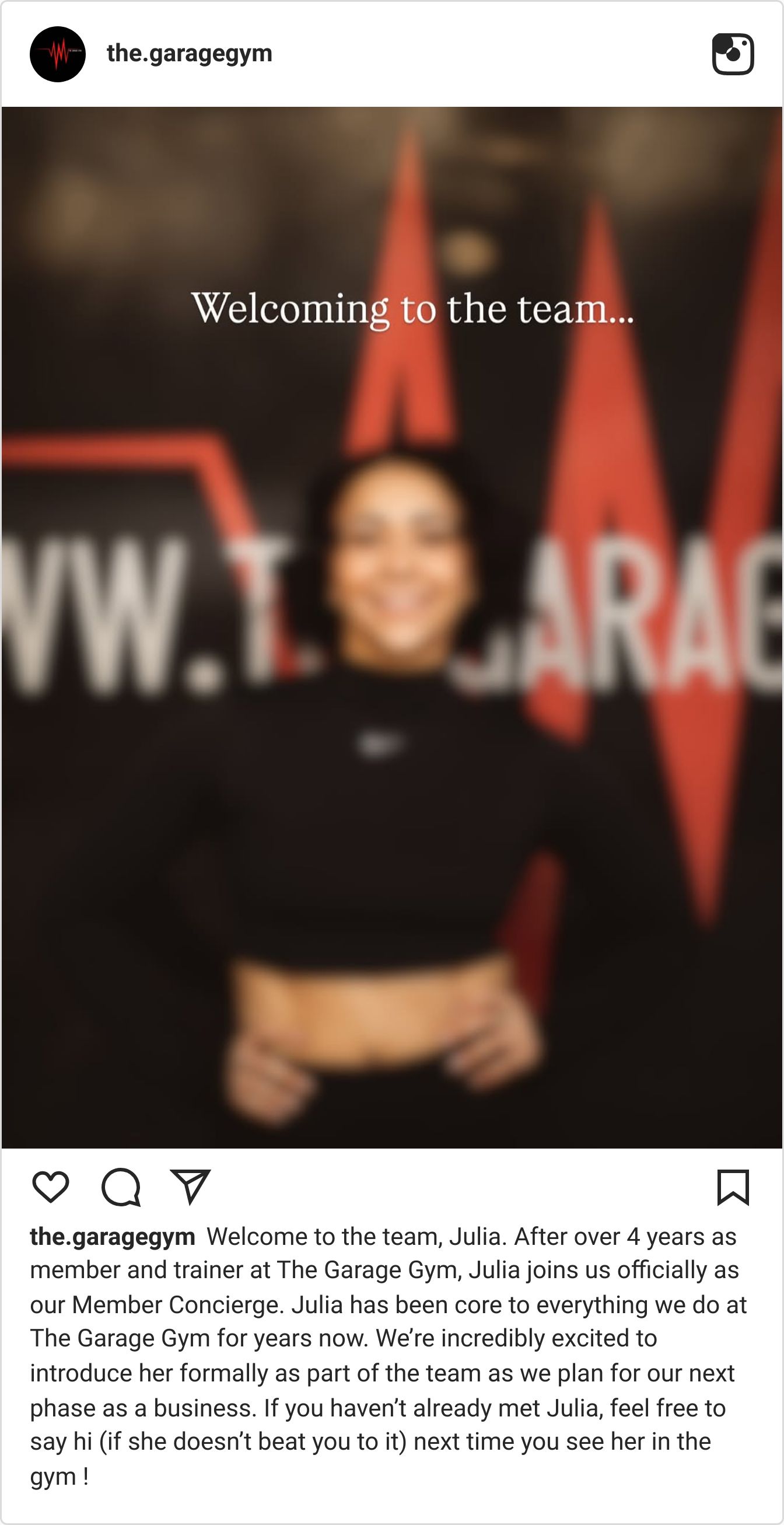 Instagram post