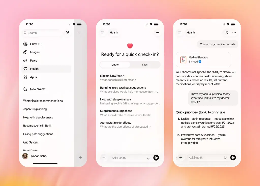 OpenAI unveils ChatGPT Health