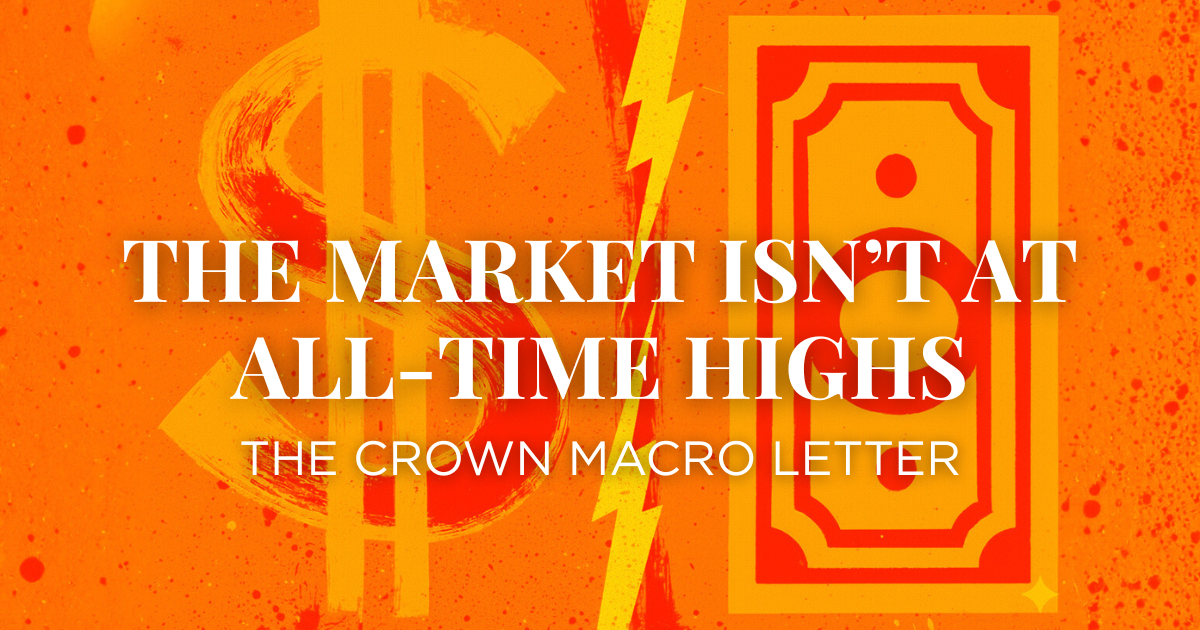 Sleight of Hand: The Market Isn’t At All-Time Highs