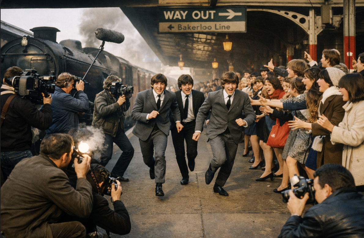 The Beatles Begin Filming A Hard Day’s Night