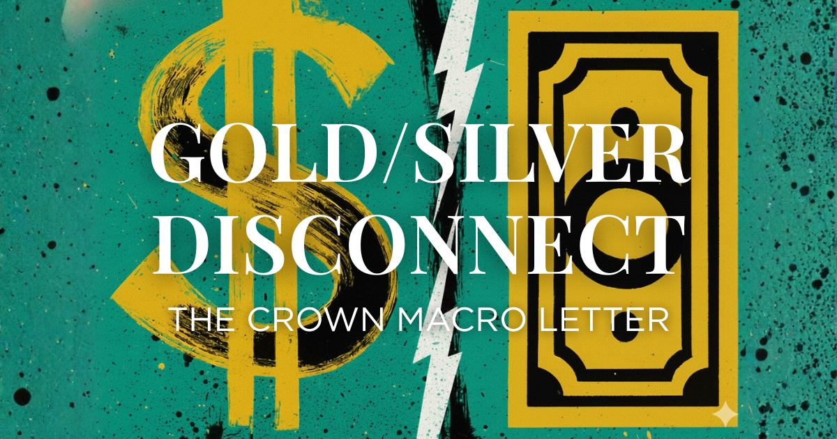 Gold/Silver Disconnect: The 3-to-1 Setup Hiding in Plain Sight