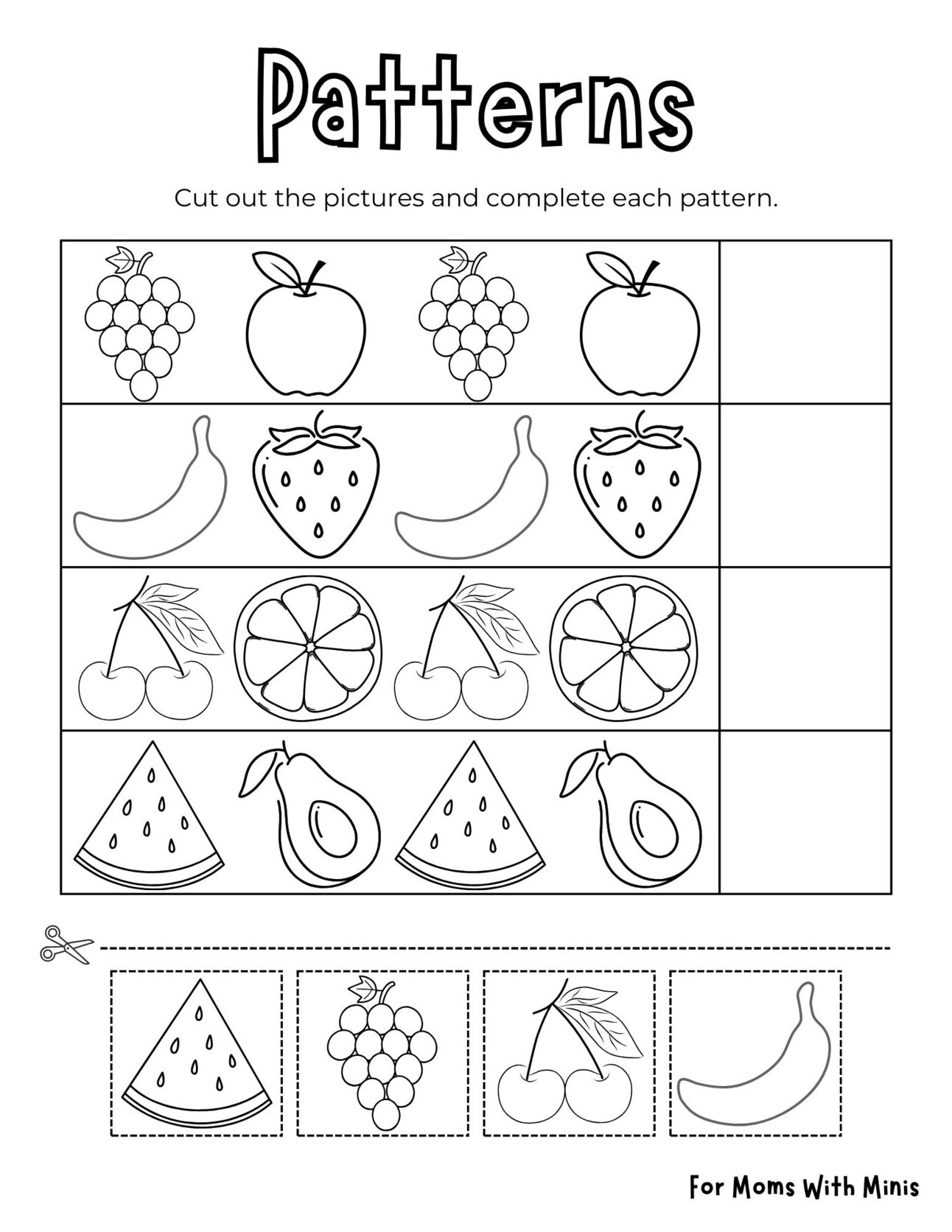Fruit Pattern Matching
