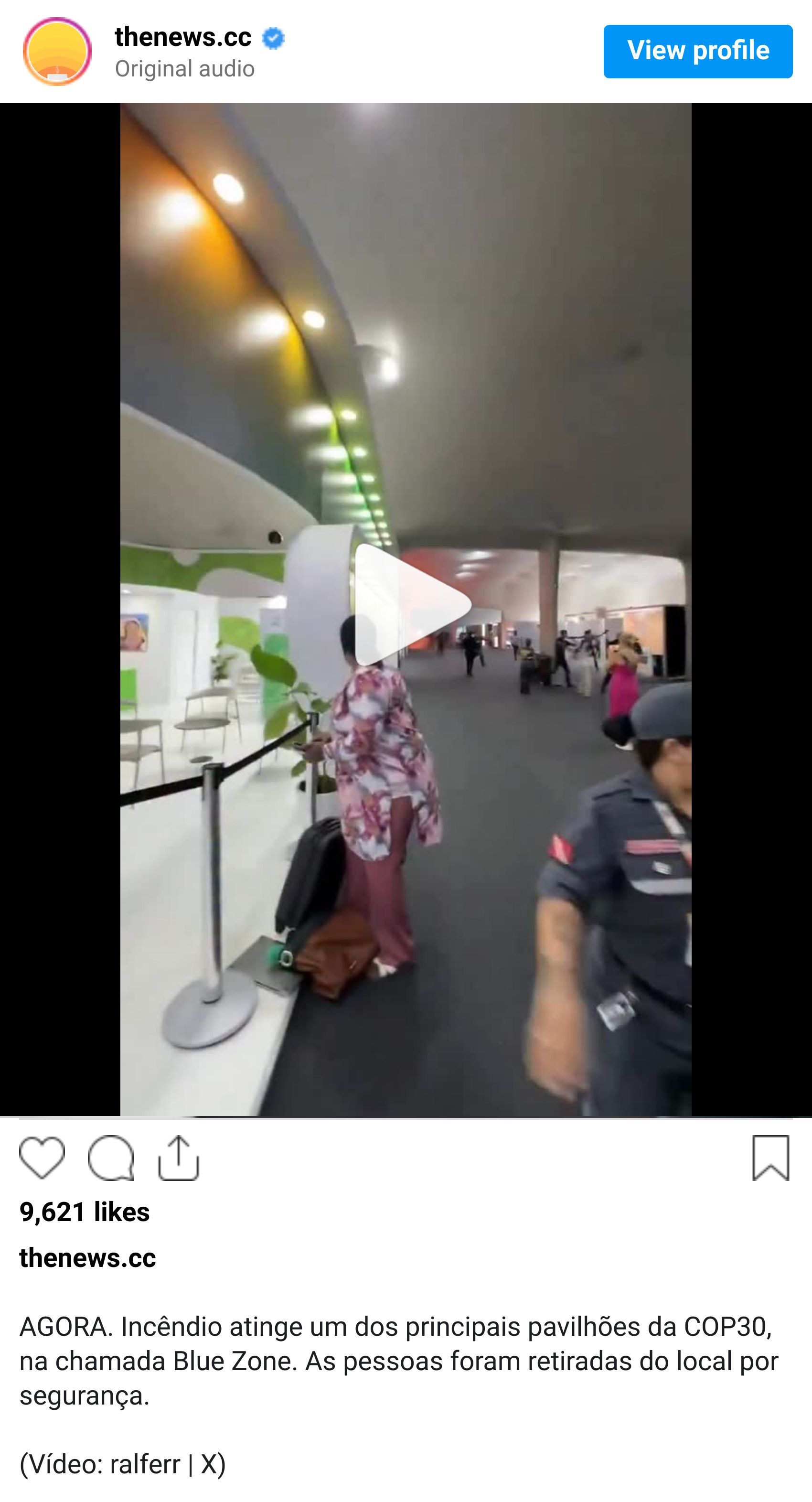 Instagram reel screenshot