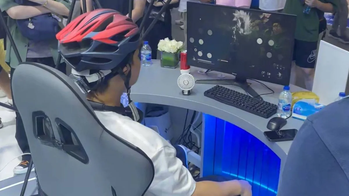 Brain-computer interface controlling Black Myth Wukong