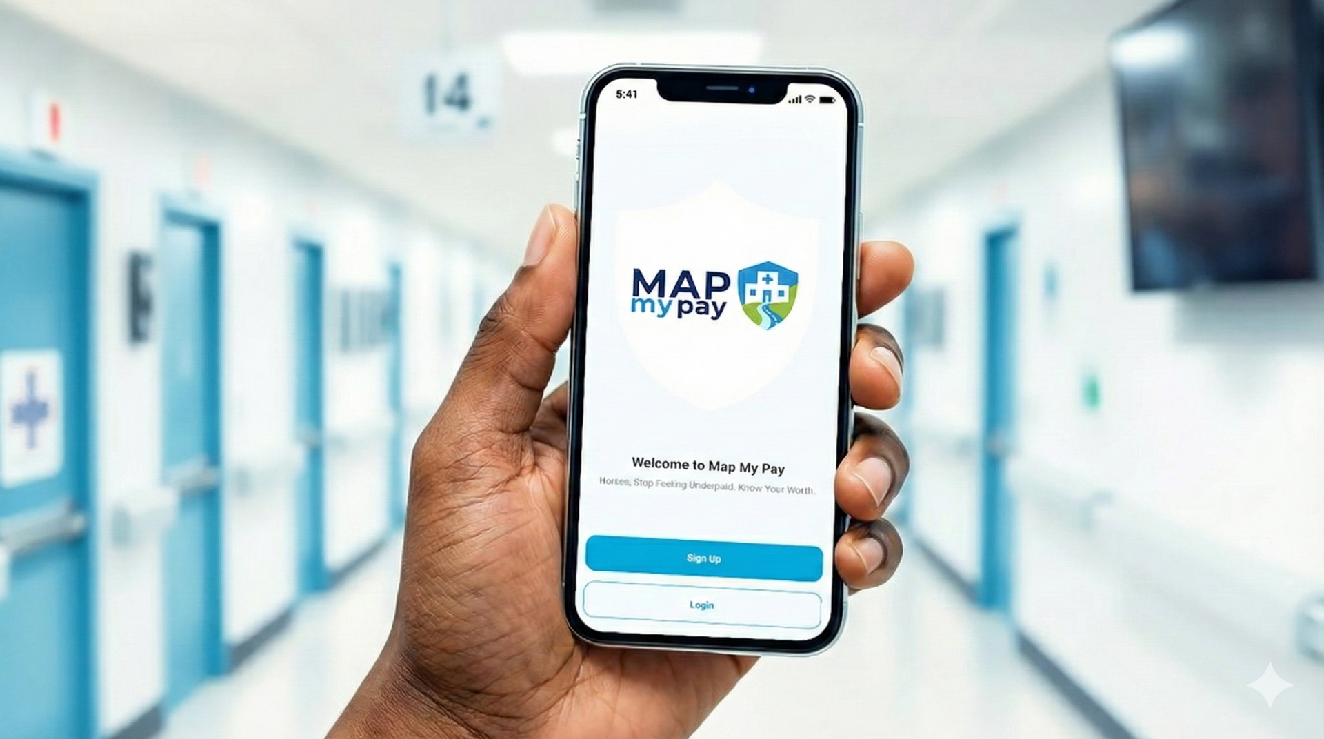 Map My Pay app promo image