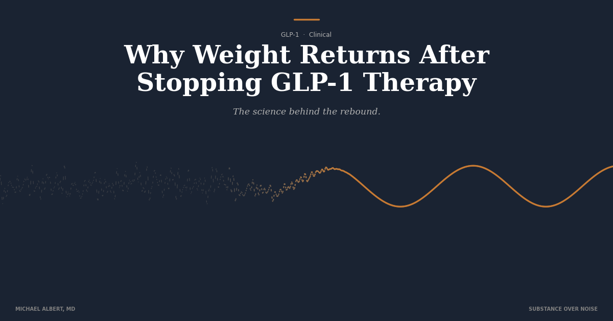stopping glp 1 Why Weight Returns After Stopping GLP-1 Therapy: The Biology You Need to  Understand