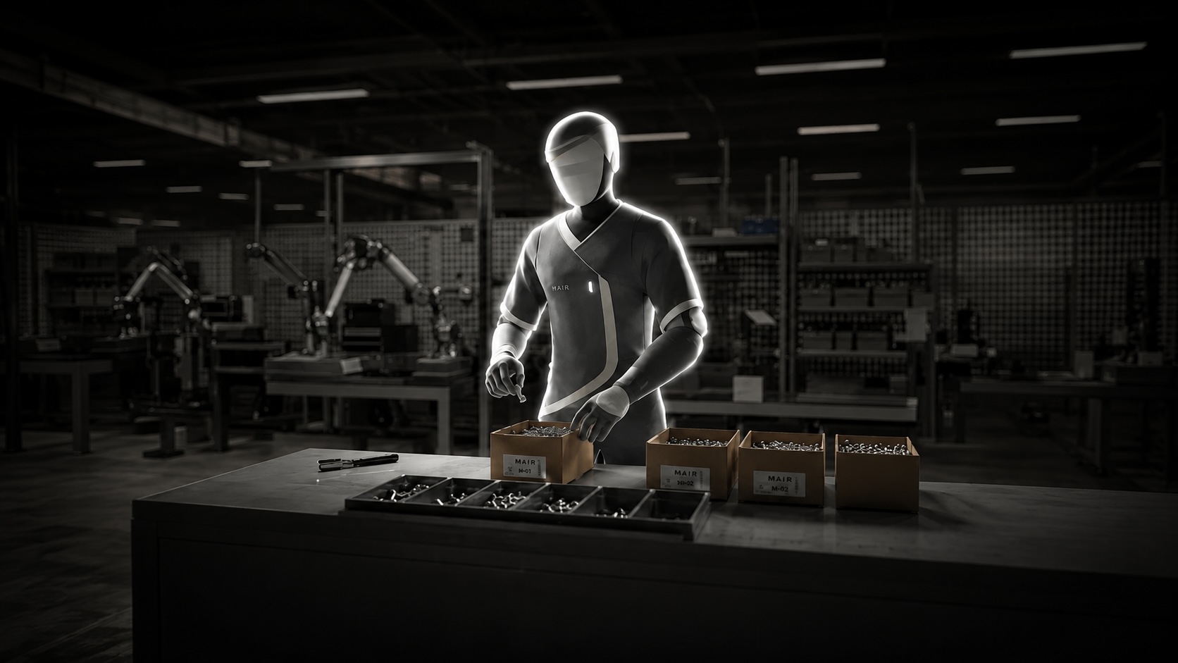 Ex-Tesla scientist builds faceless humanoid