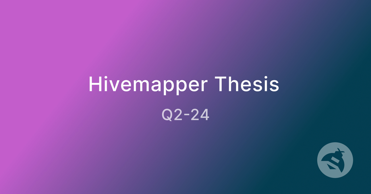 Hivemapper Thesis