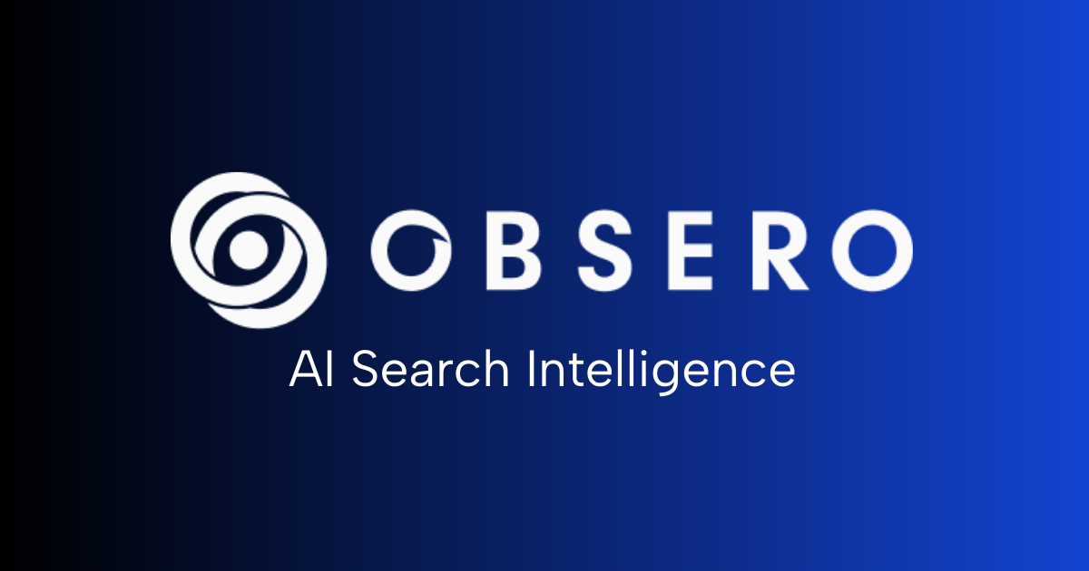Obsero - AI Search Intelligence