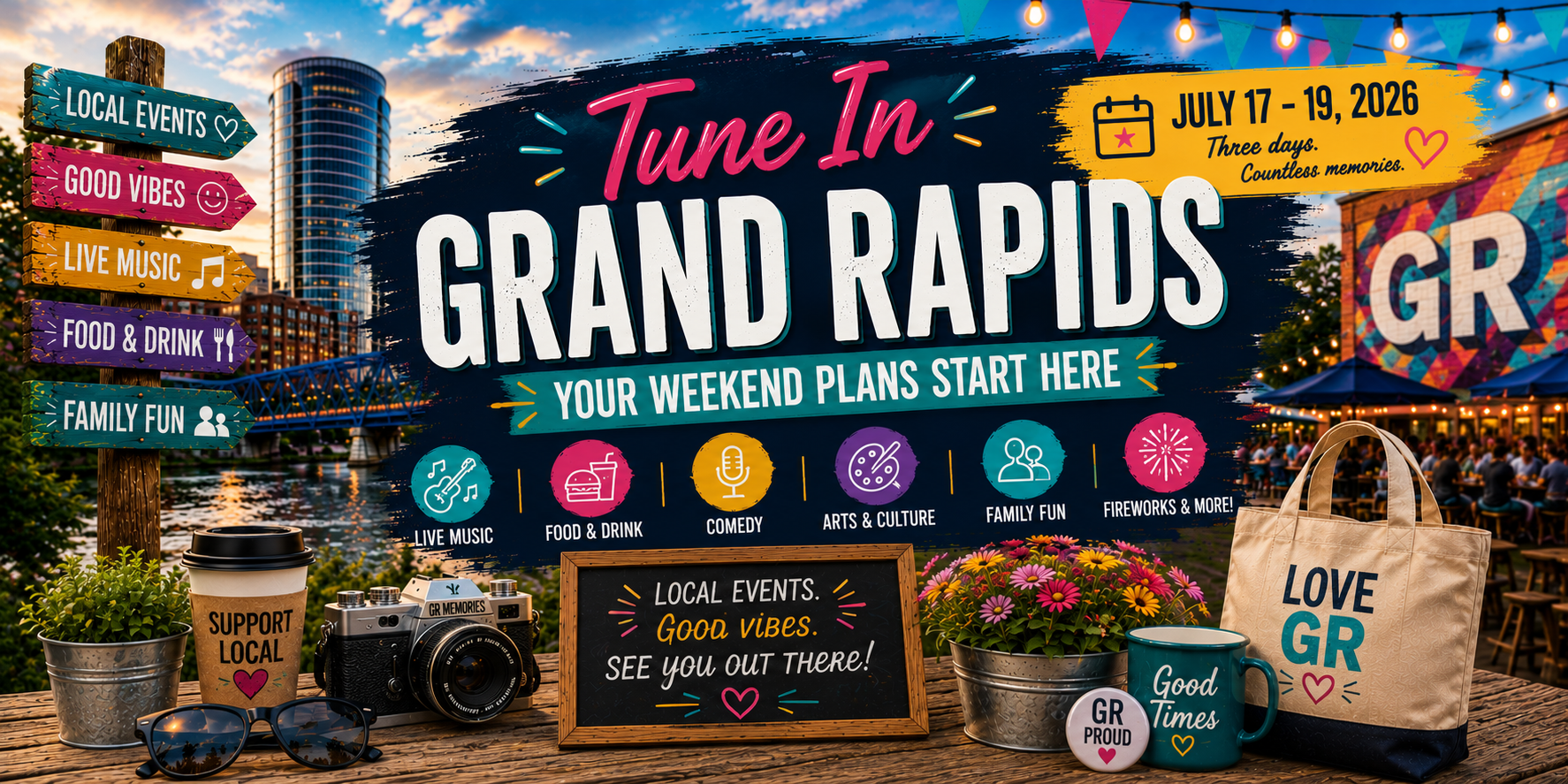 GR Weekend Events: July 17 - July 19