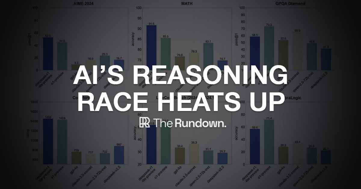 AI's reasoning race heats up