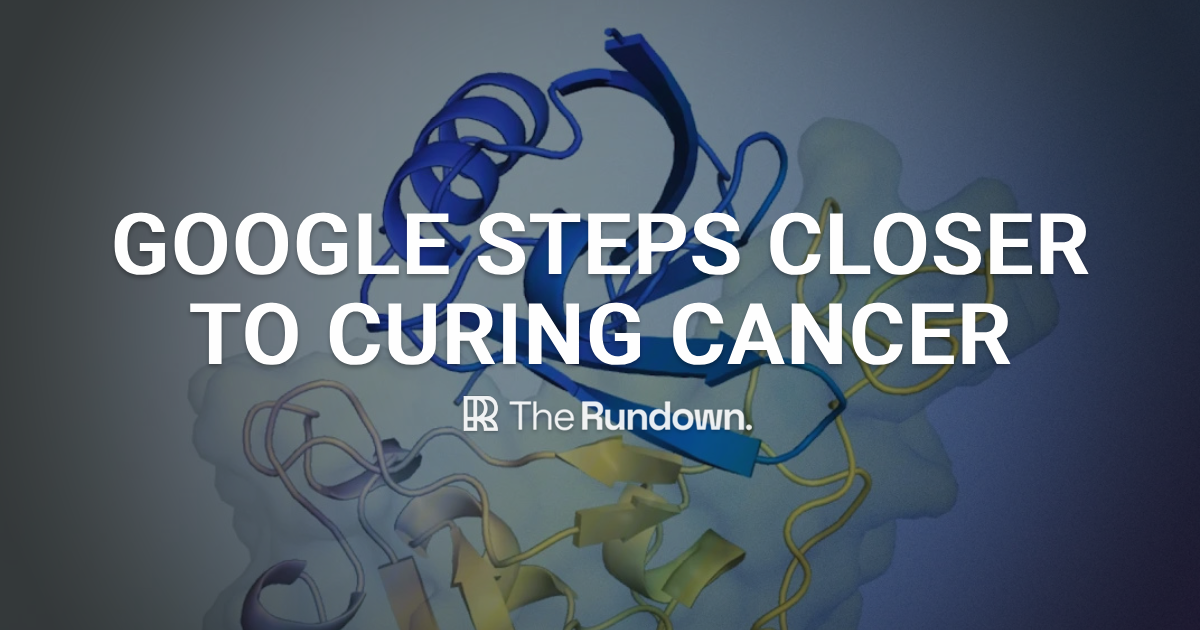 Google AI steps closer to curing cancer