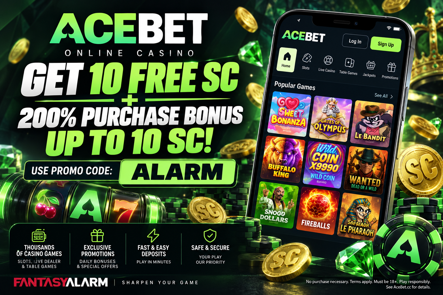 AceBet promo code