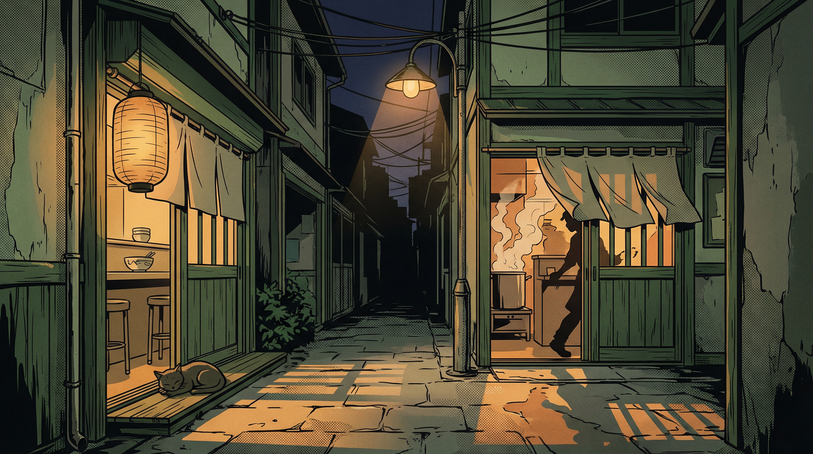 Your ている is lying to you — the process-or-point check