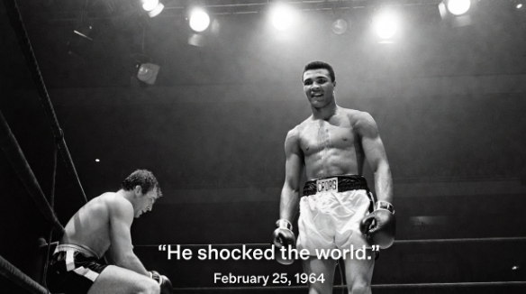 Cassius Clay Shocks the World vs. Sonny Liston