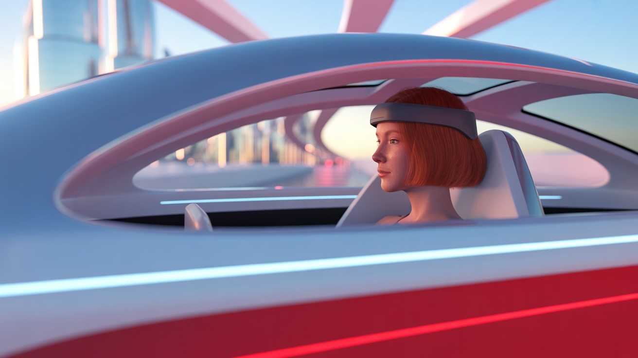 Robotaxis that plug into your brain