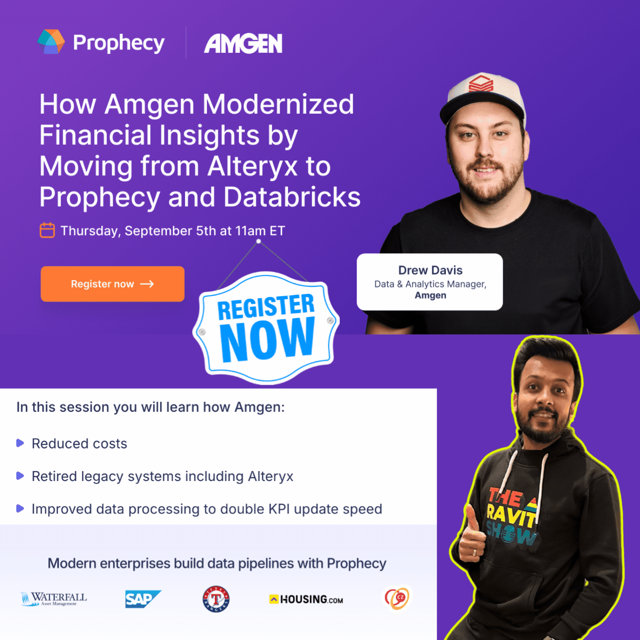 Transform Your Financial Data Insights with Prophecy: Amgen’s Success Story