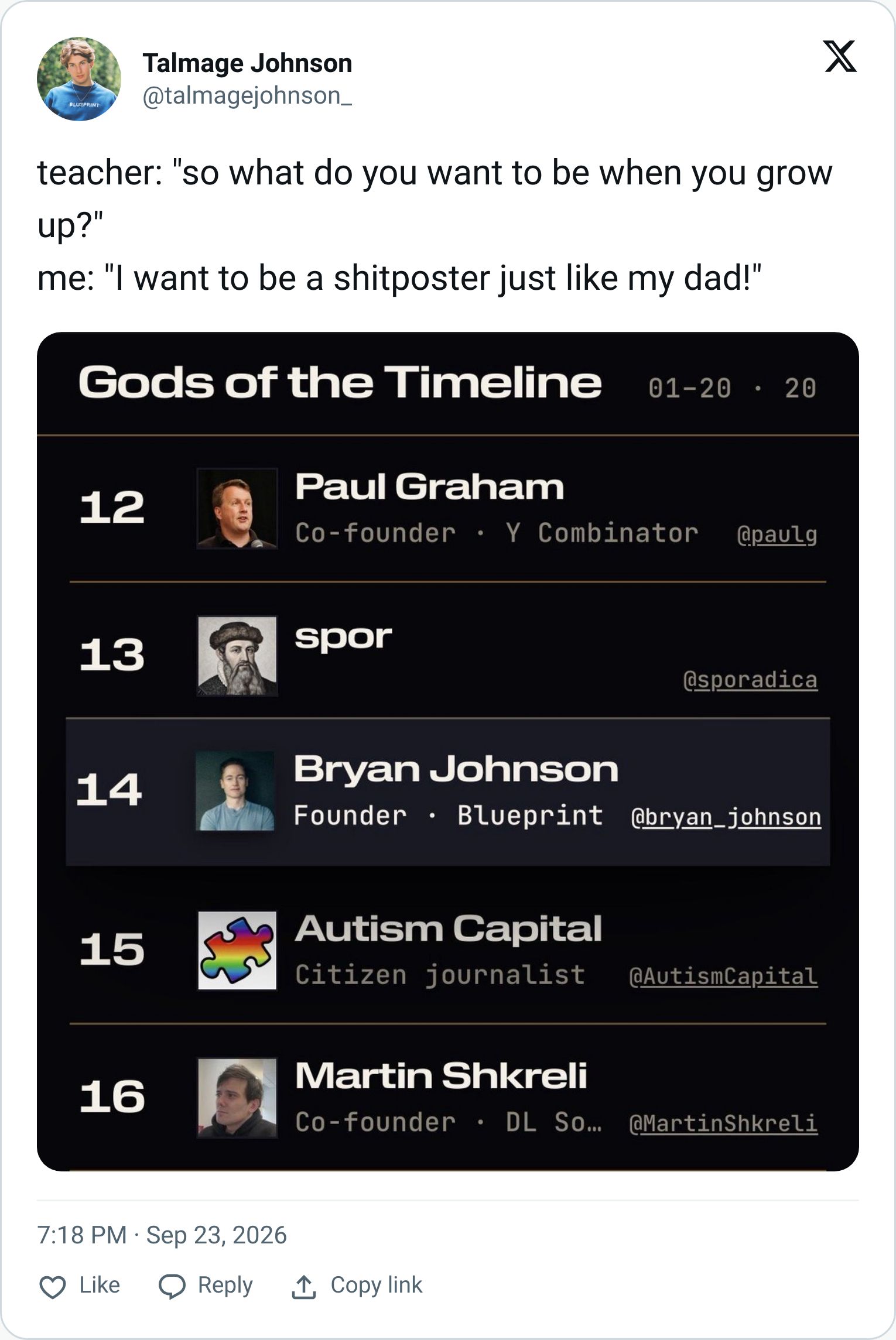 Tweet screenshot
