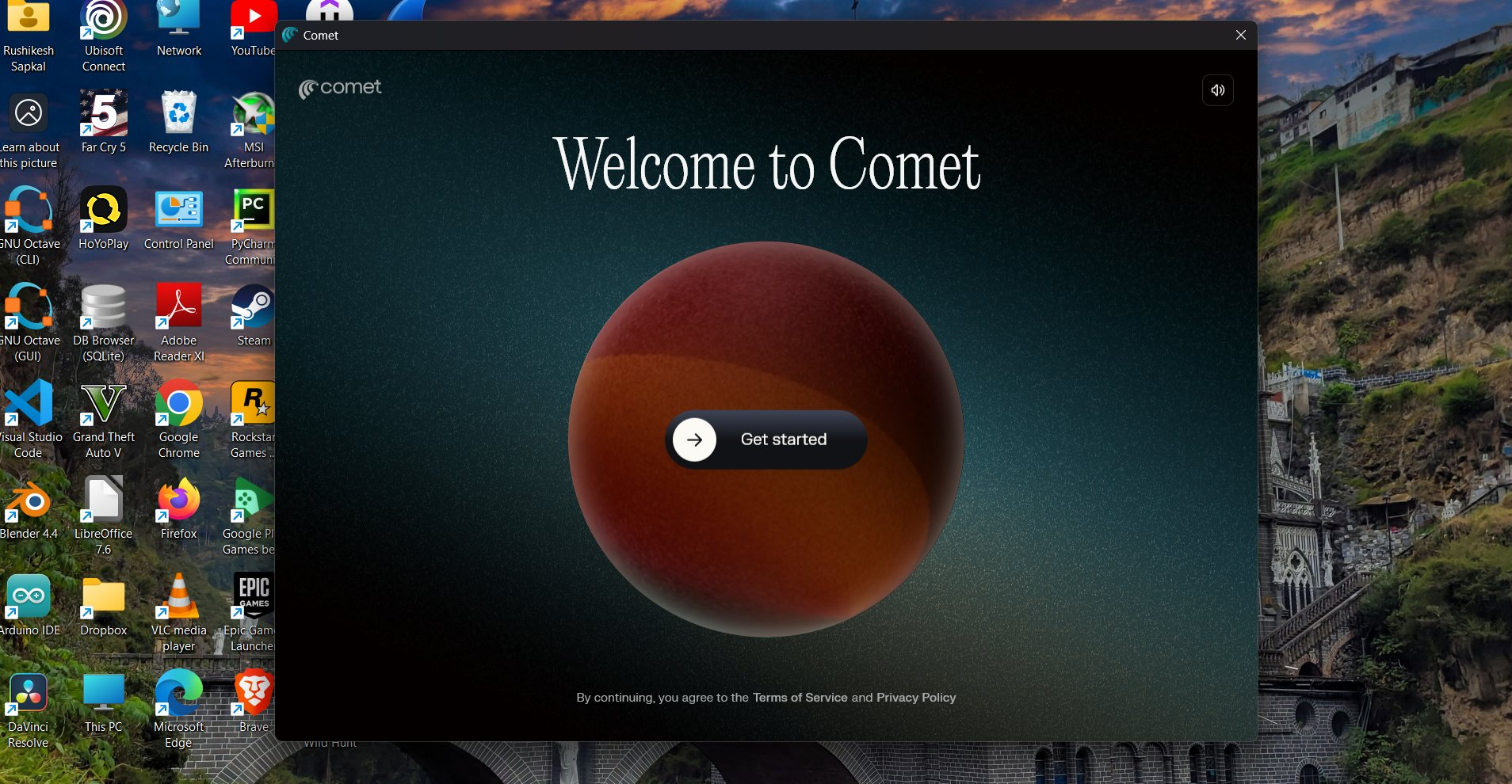 Comet Browser by Perplexity