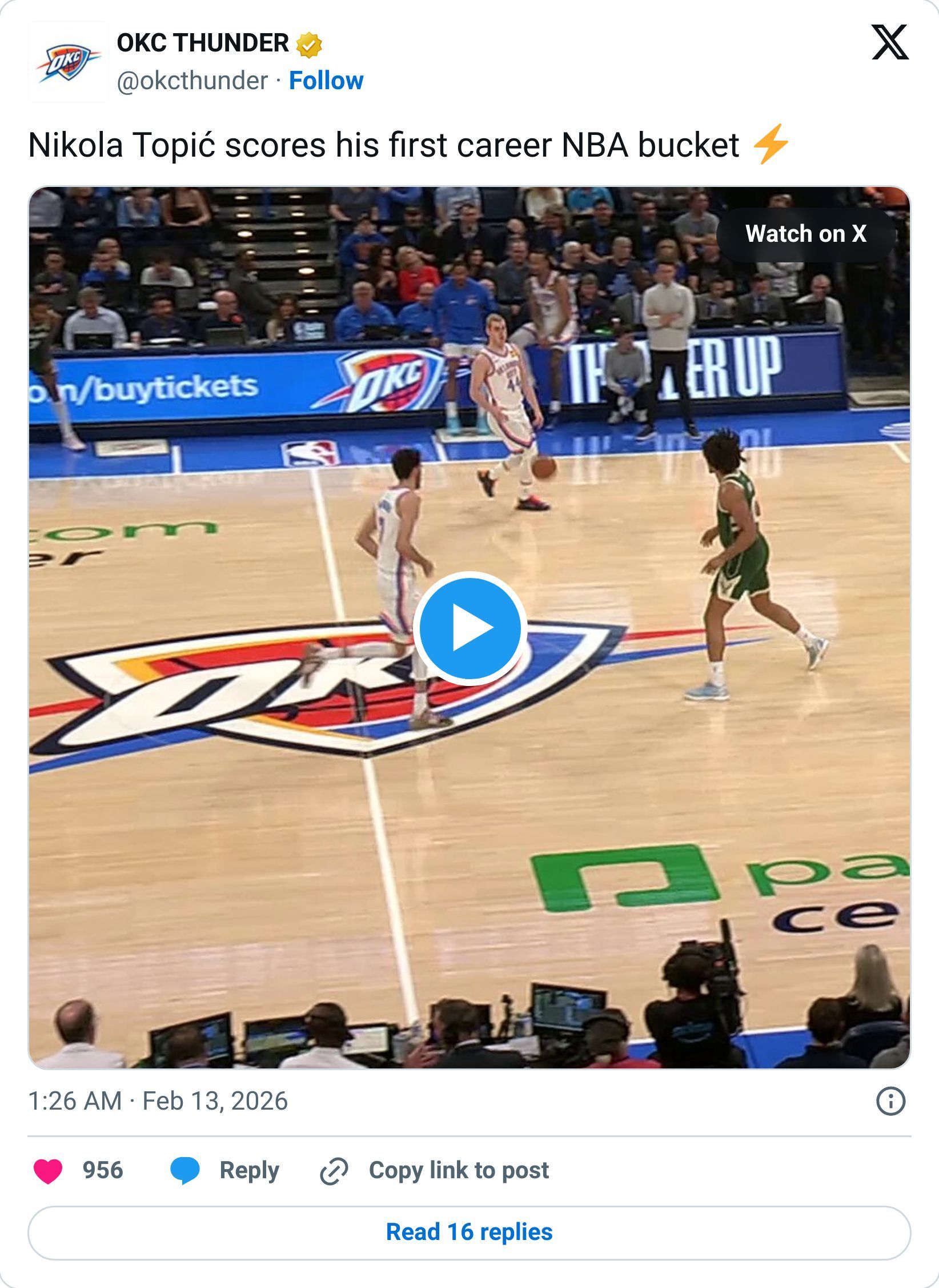 Tweet screenshot