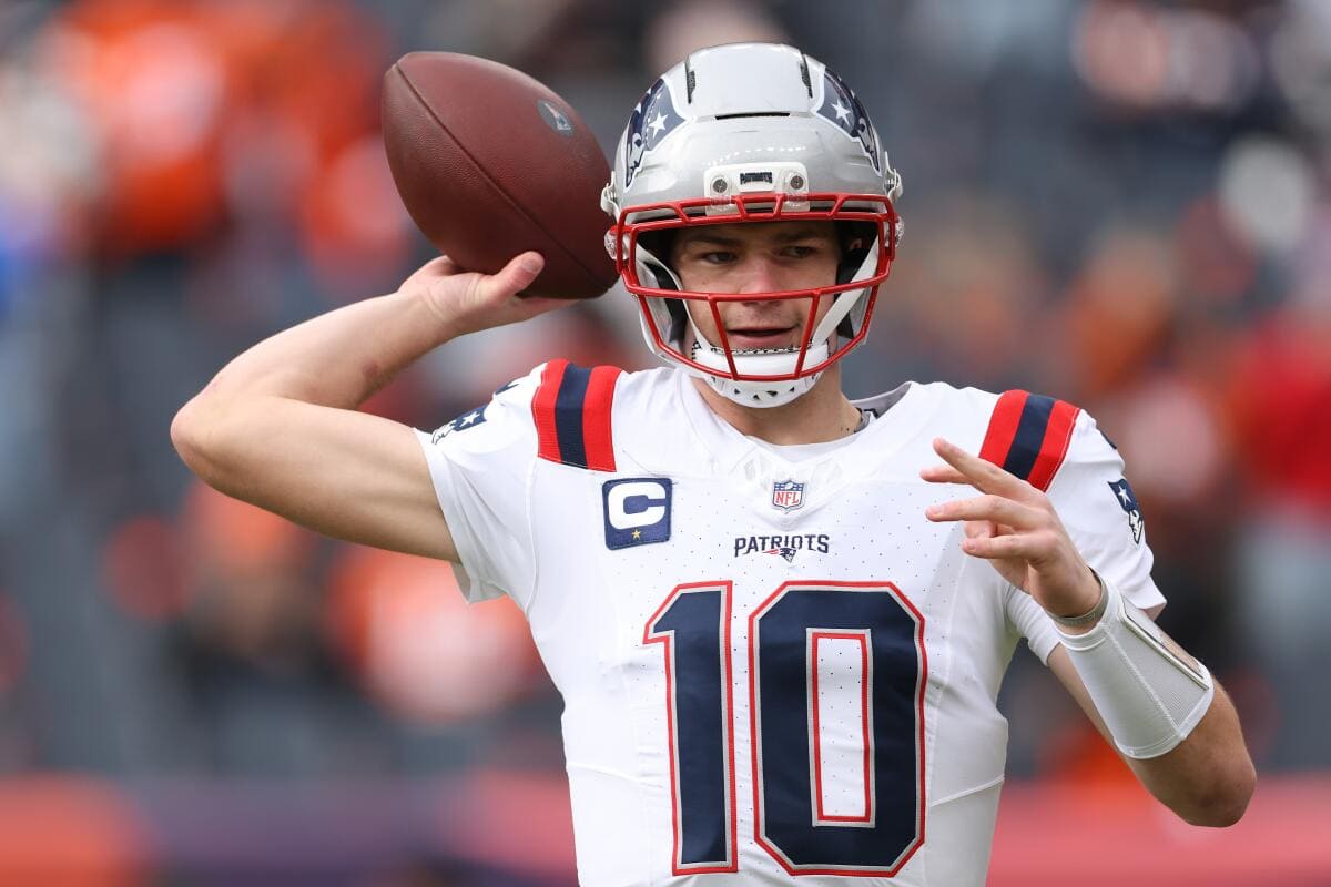 AJ Brown in New England Patriots uniform after trade from Philadelphia Eagles in 2026 NFL offseason