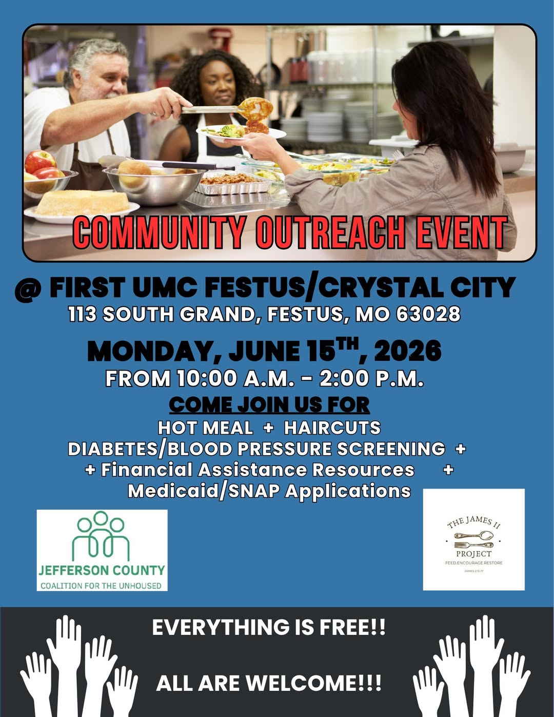 Community Outreach Event June 15