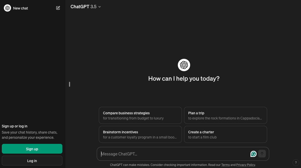 ChatGPT no longer requires an account