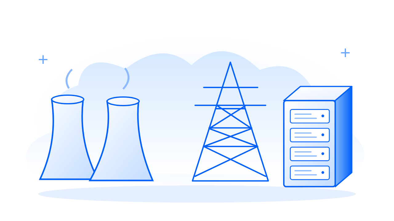 Conceptual Investor Call illustration: WHAT IF AI DOESN’T HAVE A CHIP PROBLEM? WHAT IF IT HAS AN ELECTRICITY PROBLEM?