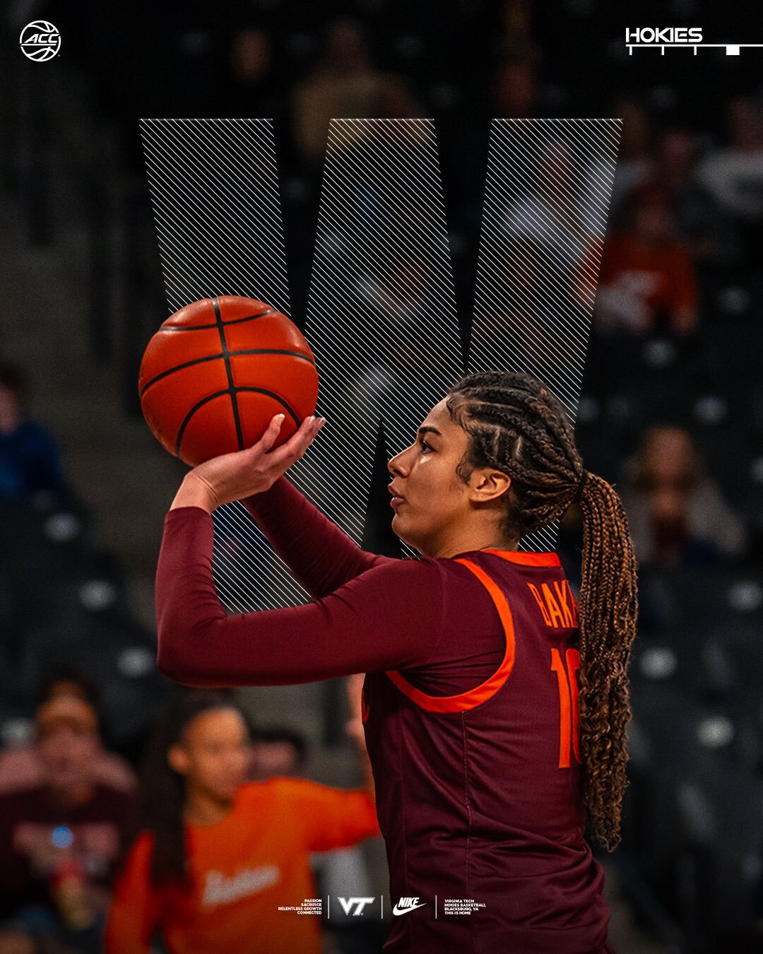 Hokies women's basketball beat No. 13 Georgia Tech 105-94.