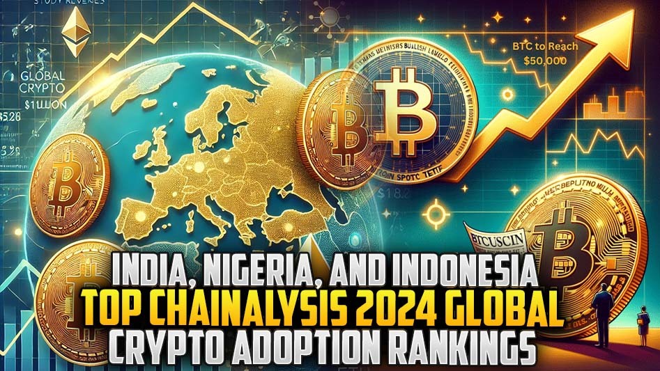 India, Nigeria, and Indonesia Top Chainalysis 2024 Global Crypto Adoption Rankings