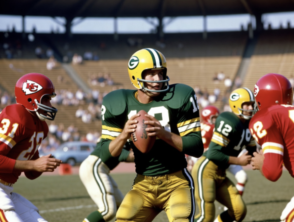 The First Super Bowl Kicks Off