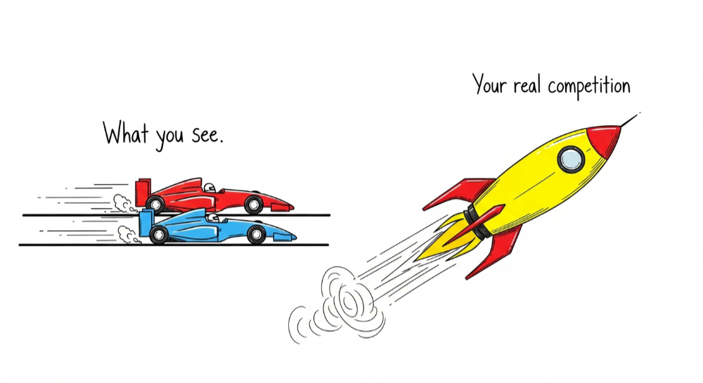 You don't know your real competition.