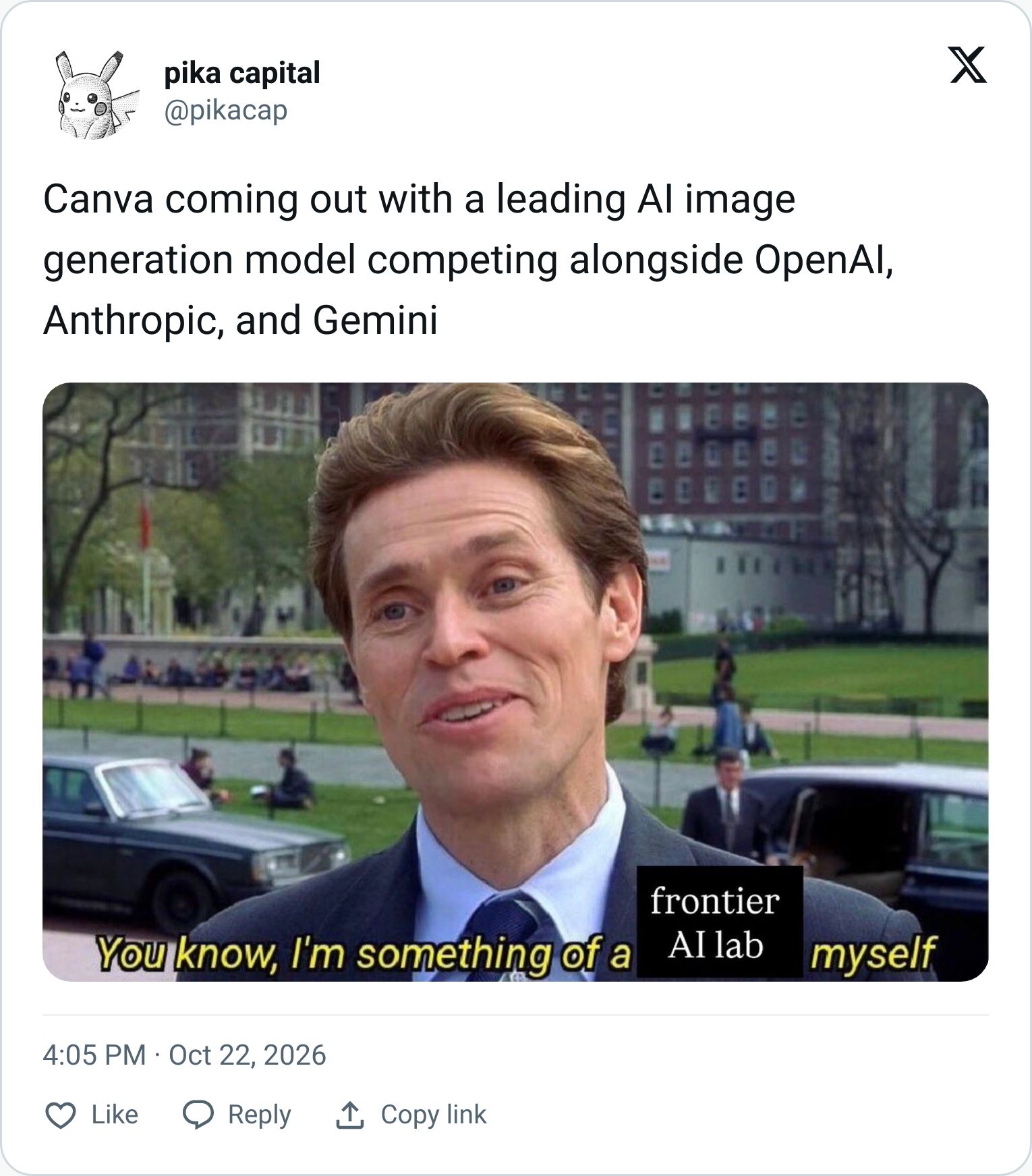 Tweet screenshot