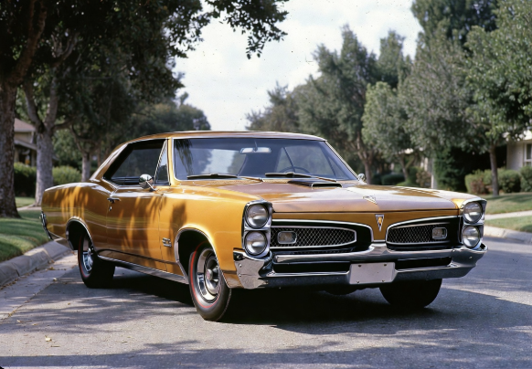 1967 Pontiac Tempest GTO H.O. in Tiger Gold